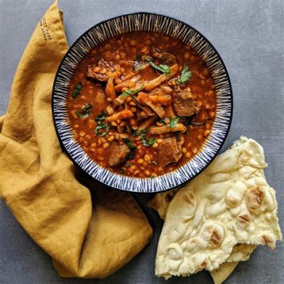  Gheymeh - Ein reichhaltiges persisches Gericht mit zartem Fleisch und süßer Säure!